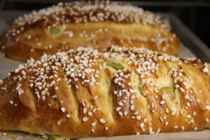 Rhabarber-Milchbrot